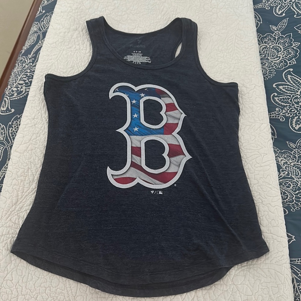 NWOT PEDROIA RED SOX TANK TOP - SMALL